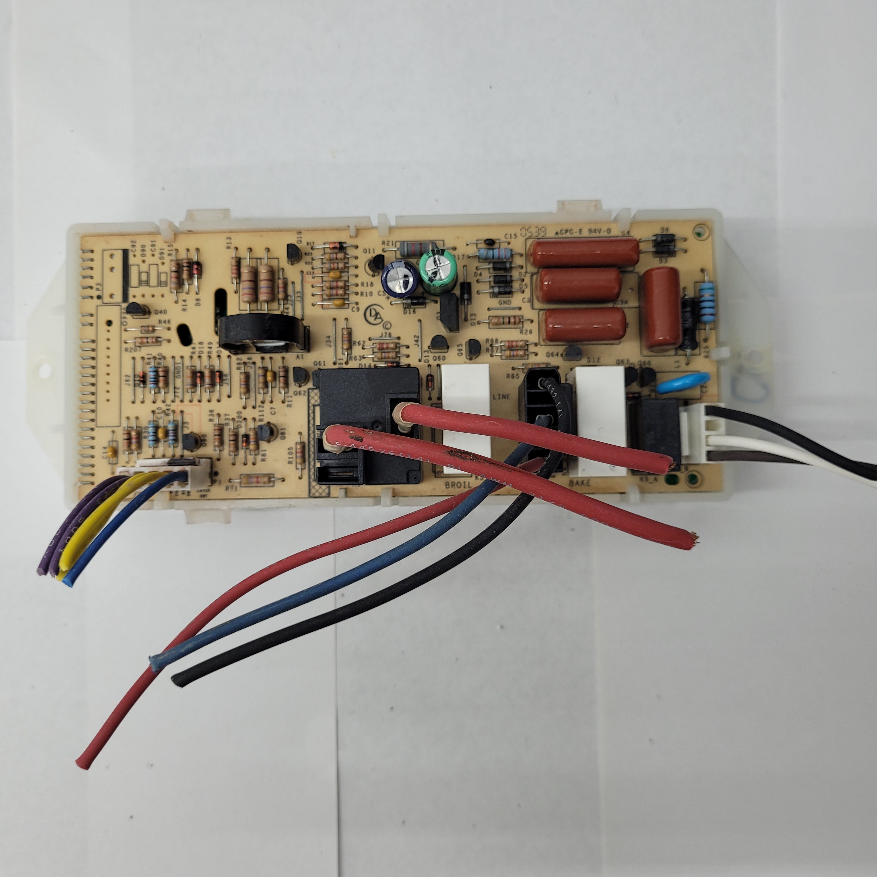 Whirlpool Range Black Oven Control Board 9760303 WP6610456 Whirlpool Range Black Oven Control Board 9760303 WP6610456